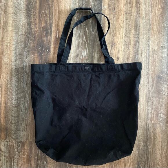 Bags and Coffee For All People Black Tote Bag - Picture 6 of 6
